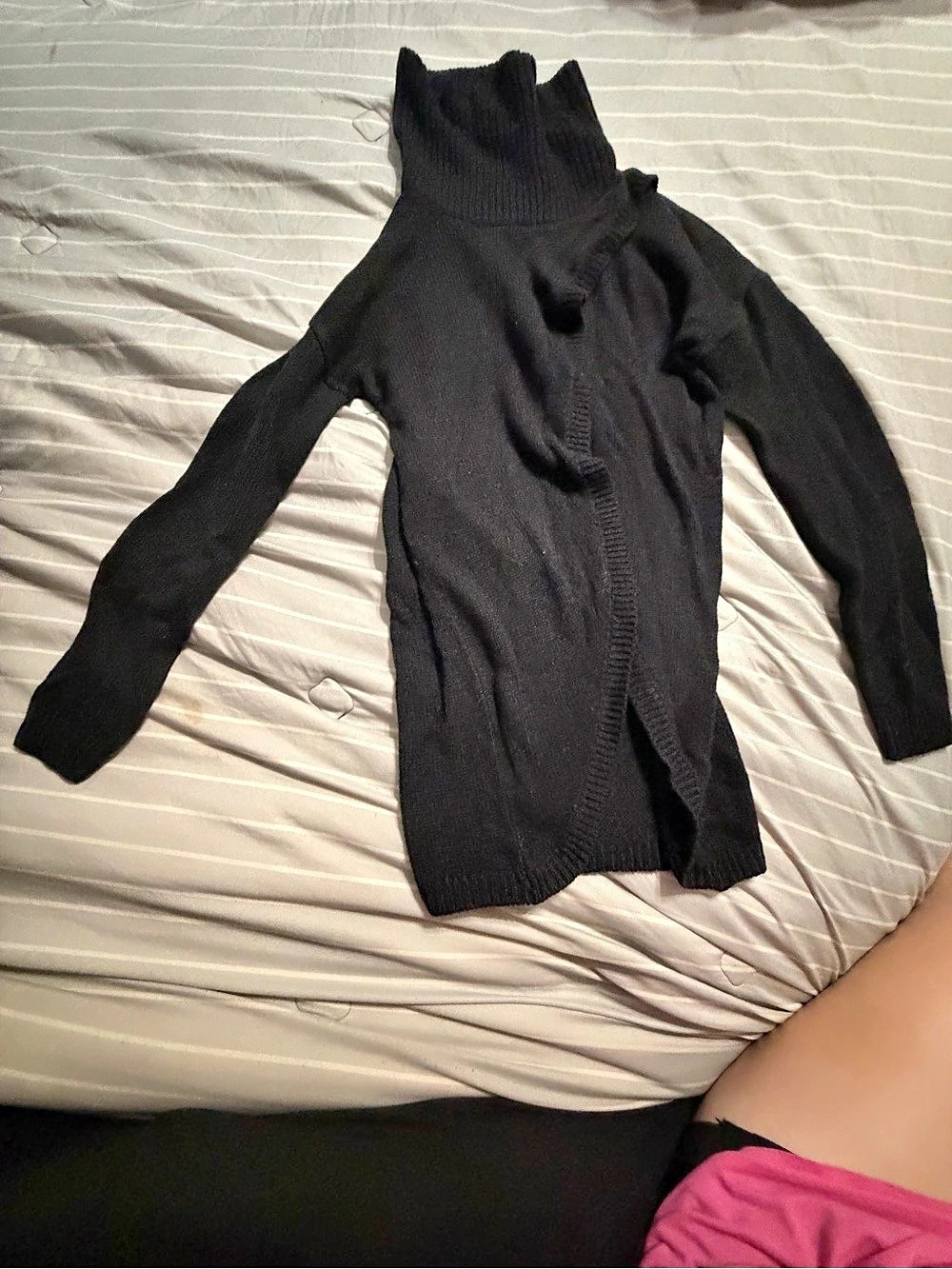 Black Turtleneck Sweater